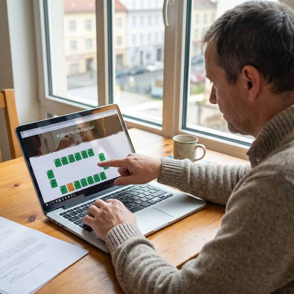 online rezervační systém pro restaurace