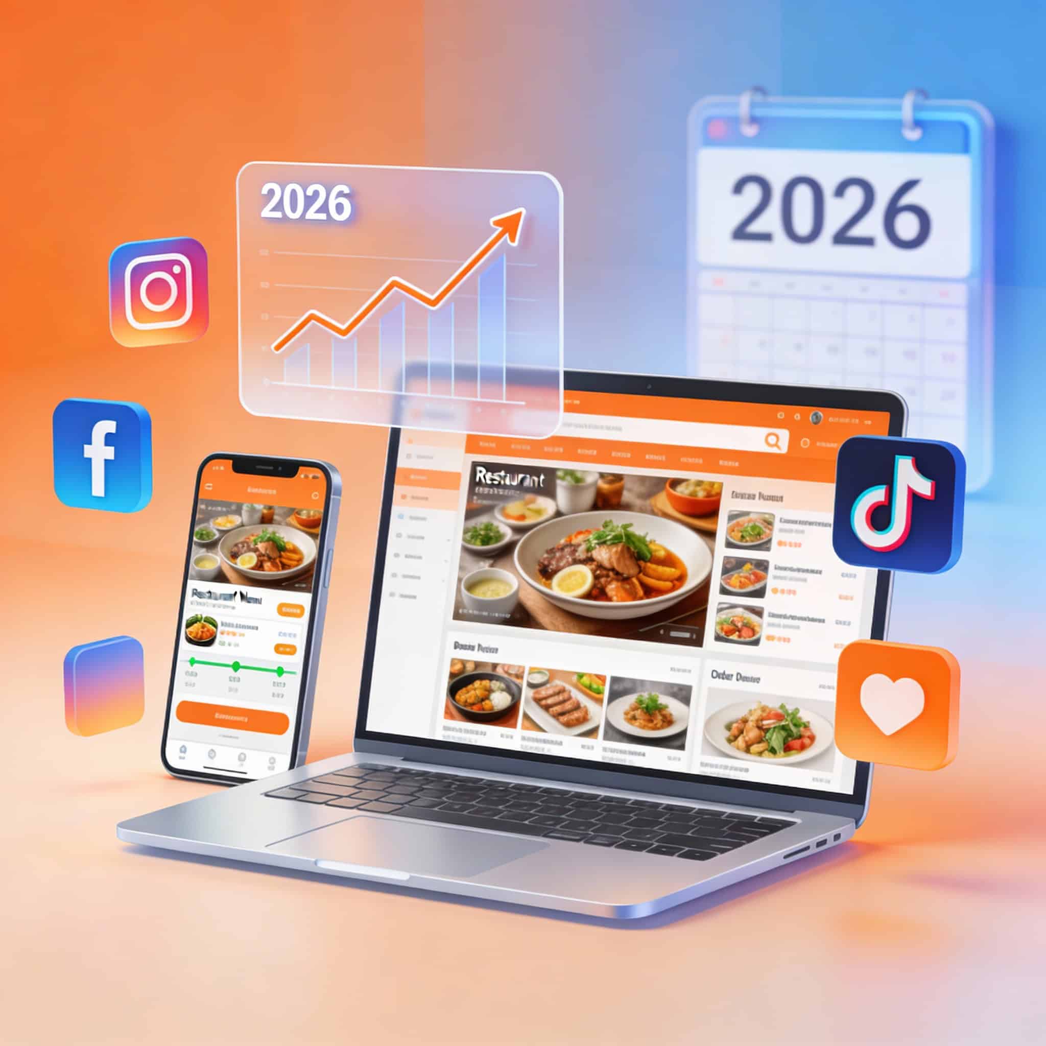 Online marketing pro restaurace – Kompletní průvodce pro rok 2026